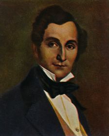 Albert Lortzing 1801-1851. - Gemälde von Souchay 1934. Creator: Unknown