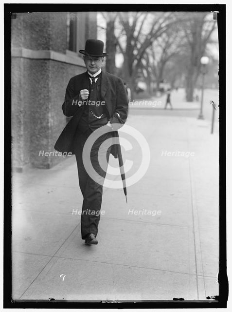 Albert S. Burleson, between 1913 and 1917. Creator: Harris & Ewing.