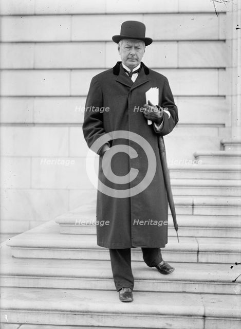 Albert Sidney Burleson, Rep. from Texas, 1913. Creator: Harris & Ewing.