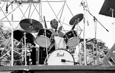 Albert Tootie Heath, Capital Jazz, Knebworth, July 1982. Artist: Brian O'Connor