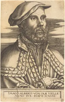 Albert van der Helle, 1538. Creator: Heinrich Aldegrever