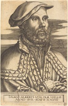 Albert van der Helle, 1538. Creator: Heinrich Aldegrever