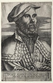 Albert van der Helle, 1538. Creator: Heinrich Aldegrever (German, 1502-1555/61)