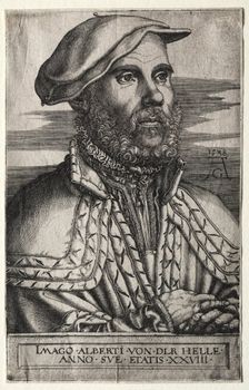 Albert van der Helle, 1538. Creator: Heinrich Aldegrever (German, 1502-1555/61)