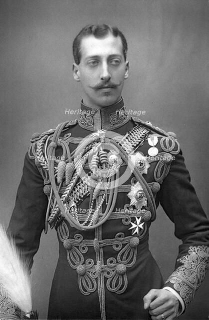 Albert Victor, Duke of Clarence (1864-1892), English prince, c1890. Artist: Unknown
