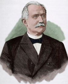 Albert von Maybach (1822-1904), German lawyer, politician and railway manager, 1885. Creator: Unknown
