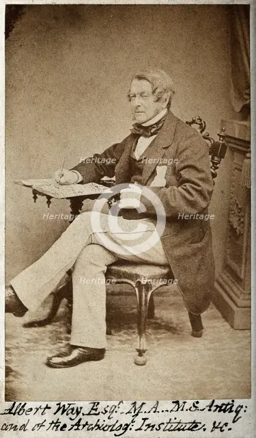 Albert Way, 1800-1899. Creator: G Evans.