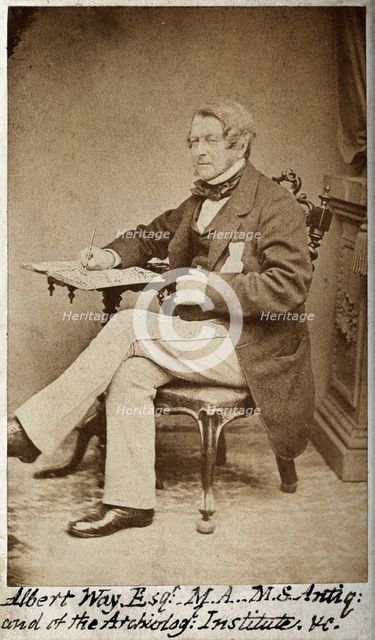 Albert Way, 1800-1899. Creator: G Evans.
