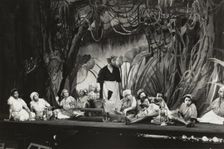 Alberta Perkins as Sue Simpkins, the center of a justly frightened lot in the Florida swamp..., 1936 Creator: Unknown