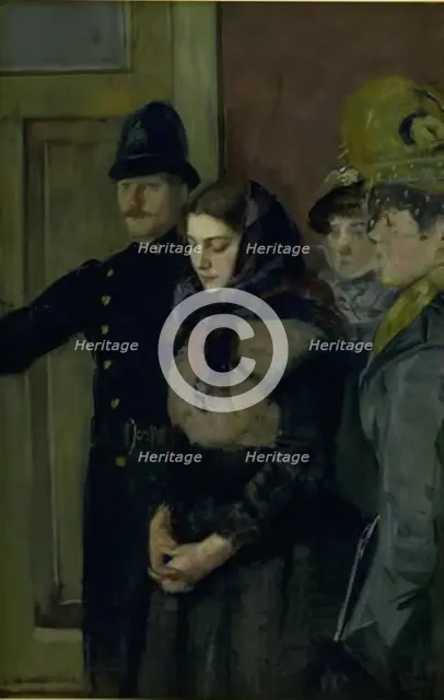 Albertine, 1884. Creator: Christian Krohg.