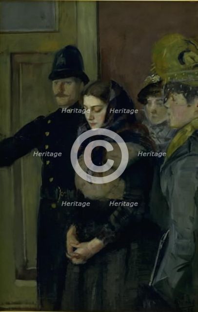 Albertine, 1884. Creator: Christian Krohg.