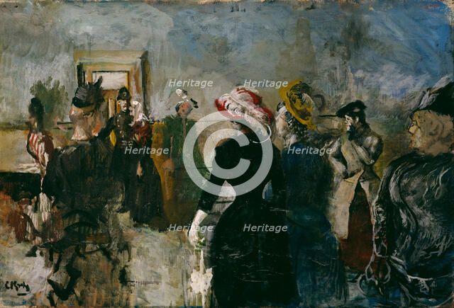 Albertine. Artist: Krohg, Christian (1852-1925)