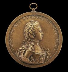 Albertine de Nivenheim, 1768. Creator: Giovanni Battista Nini