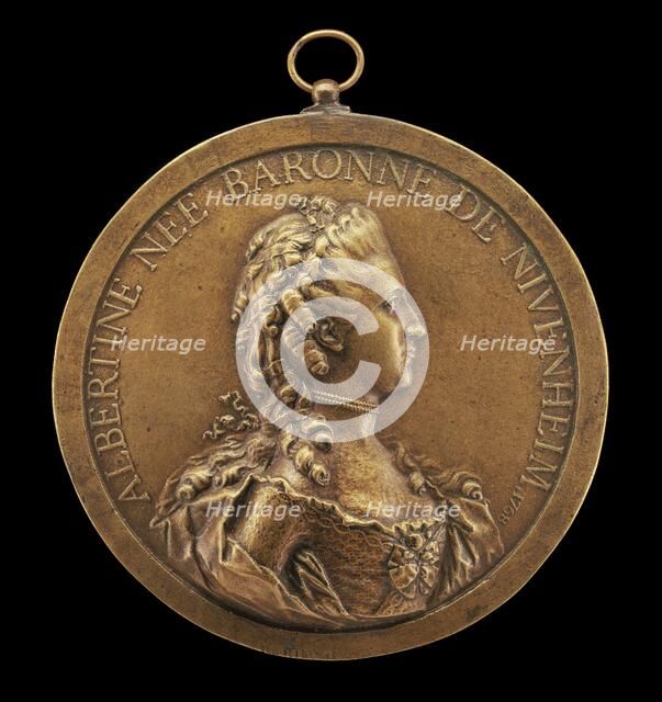 Albertine de Nivenheim, 1768. Creator: Giovanni Battista Nini.