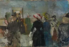 Albertine (late version), 1917. Creator: Christian Krohg