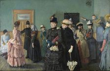 Albertine to See the Police Surgeon, Started 1885, ended 1887. Creator: Christian Krohg