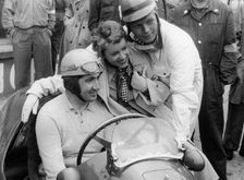 Alberto Ascari in a Ferrari, 1953