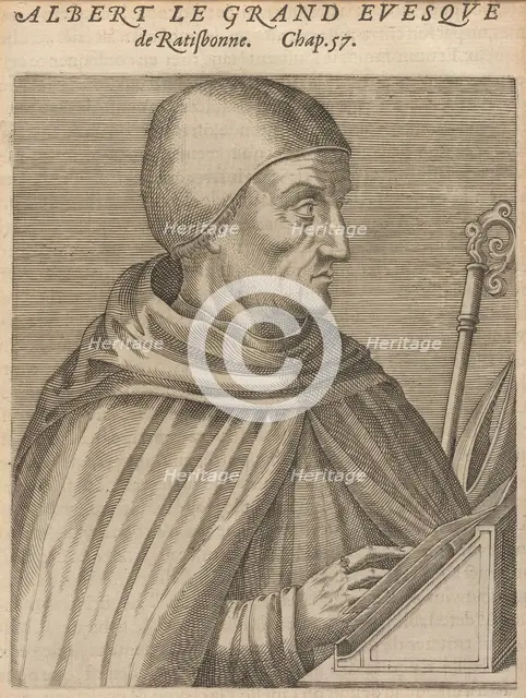 Albertus Magnus, 16th century. Creator: Unknown artist.