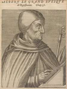 Albertus Magnus, 16th century. Creator: Unknown artist