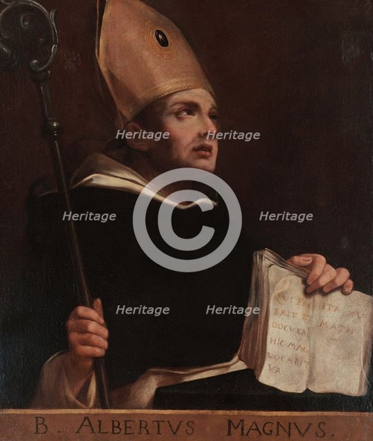 Albertus Magnus, 17th century. Creator: Bononi, Carlo, (School)  .