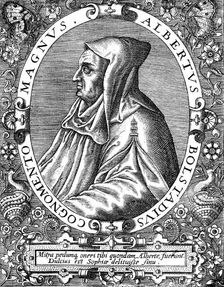 Albertus Magnus (c1200-1280) German-born Dominican friar, late 16th century