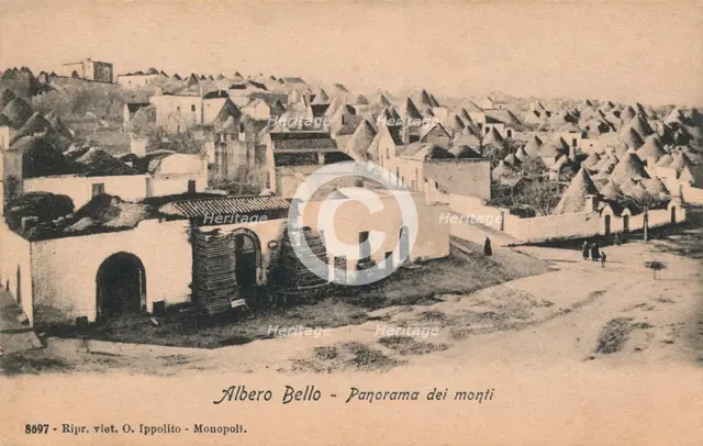 'Albero Bello - Panorama dei Monti', c1910.  Artist: Unknown.