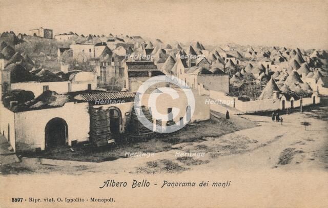 'Albero Bello - Panorama dei Monti', c1910.  Artist: Unknown.