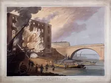 Albion Place, Southwark, London, 1791. Artist: John William Edy