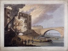 Albion Place, Southwark, London, 1791. Artist: John William Edy