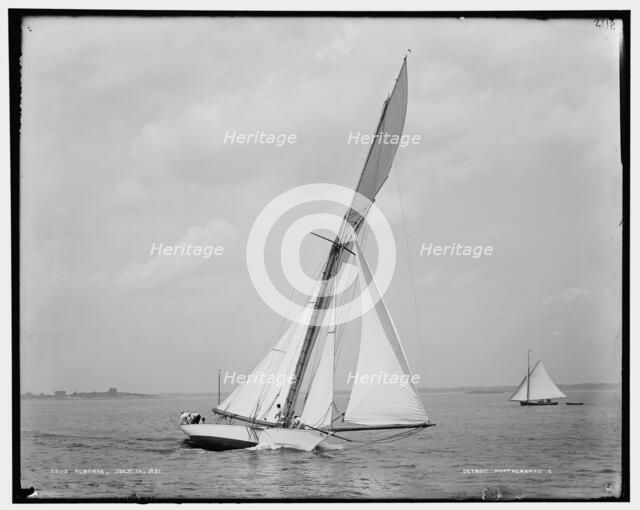 Alborak, 1891 July 16. Creator: Unknown.