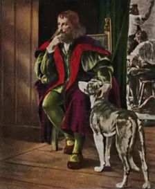 Albrecht Dürer 1471-1528. - Gemälde von Gros 1934. Creator: Unknown