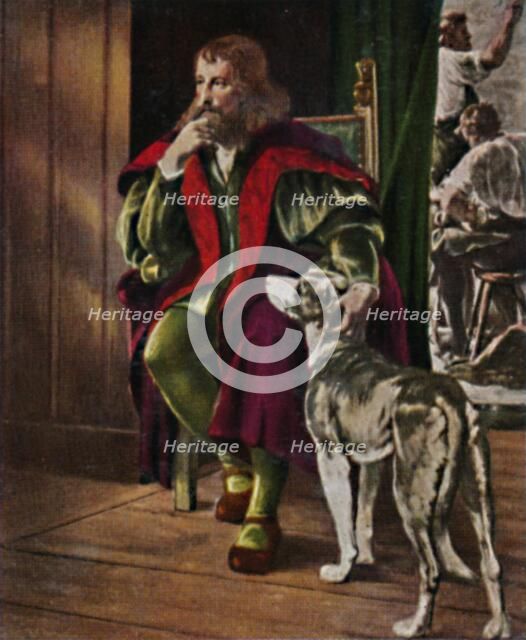 'Albrecht Dürer 1471-1528. - Gemälde von Gros', 1934. Creator: Unknown.