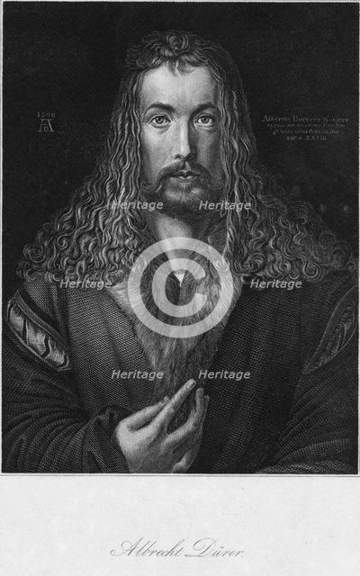 'Albrecht Durer', (c1852).  Creator: Wolff.