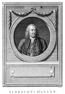 Albrecht von Haller, Swiss physician and scientist, c1770 (c1780). Creator: Unknown