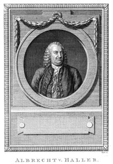 Albrecht von Haller, Swiss physician and scientist, c1770 (c1780). Creator: Unknown