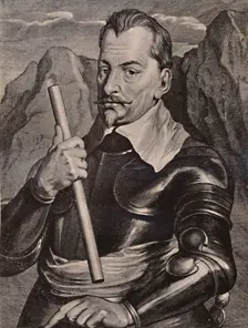 Albrecht von Wallenstein, Bohemian general, 17th century (1894). Artist: Pieter de Jode II