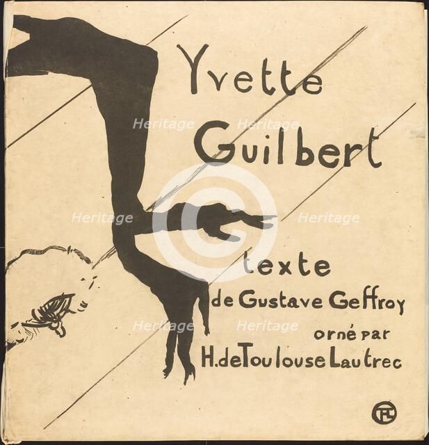 Album Cover, 1894. Creator: Henri de Toulouse-Lautrec.