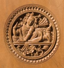 Album Cover with Shiva as the Destroyer of the Three Cities of the Demons..., c.1875-c.1900. Creator: N. Sivappa