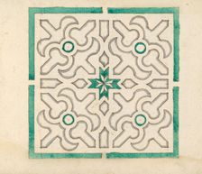 Album containing 75 Drawings for Garden Trellises & Parterres, ca. 1610-40. Creator: Jorg Rurfinger