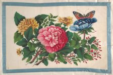 Album Containing Twelve Paintings of Flowers, 19th century. Creator: Unknown