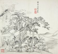 Album after old masters and poems, 1650-1717. Creator: Wang Hui