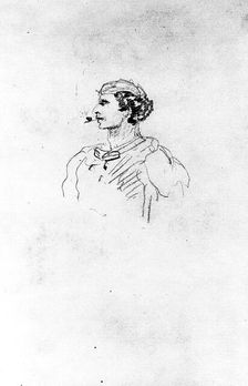 Album de Marine: Sketchbook of 48 folios containing 17 watercolours and 27 black..., 1879-80. Creator: Henri de Toulouse-Lautrec