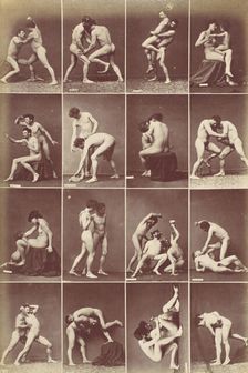 Album d'études-Poses, ca. 1880. Creator: Louis Igout