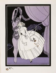 Album dédié à Tamar Karsavina, 1914. Creator: Barbier, George (1882-1932)