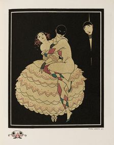 Album dédié à Tamar Karsavina, 1914. Creator: Barbier, George (1882-1932)