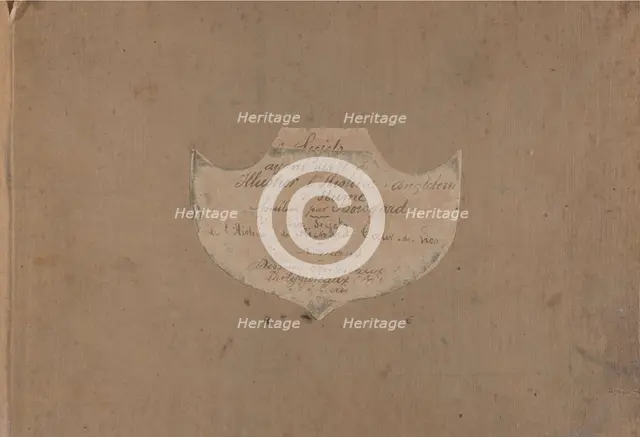 Album of 107 preparatory drawings to illustrate David Hume's "History of England", ca. 1853. Creator: Felix Henri Emmanuel Philippoteaux.