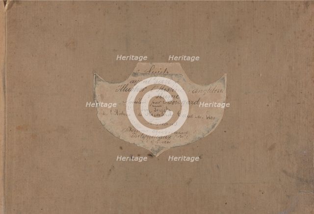 Album of 107 preparatory drawings to illustrate David Hume's "History of England", ca. 1853. Creator: Felix Henri Emmanuel Philippoteaux.