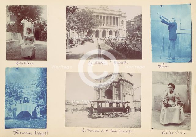 Album of 131 Views of a French Family & Their Travels, 1880s-1900s. Creator: Unknown.