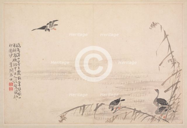 Album of Calligraphy and Paintings, 18th Century. Creator: Bian Shoumin (Chinese, 1684-1752).