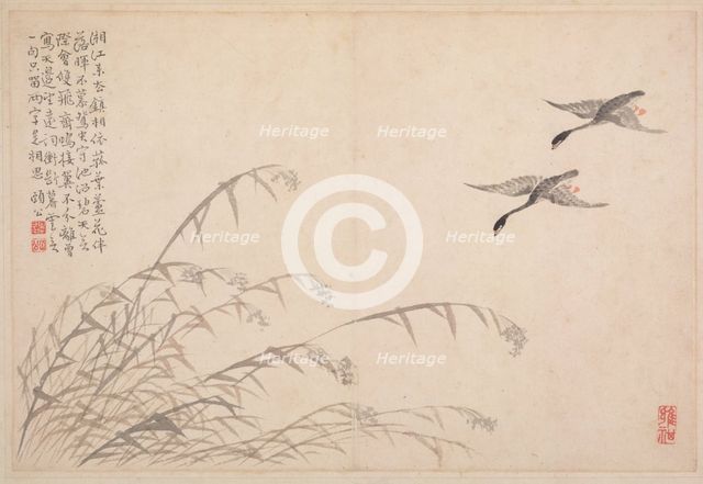 Album of Calligraphy and Paintings, 18th Century. Creator: Bian Shoumin (Chinese, 1684-1752).